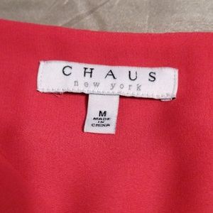 Chaus New York Pink Blouse